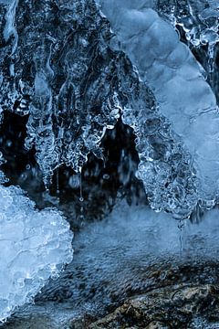 bevroren stroom van Thomas Heitz