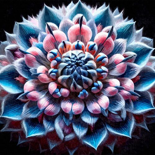 A radiant bloom of imagination