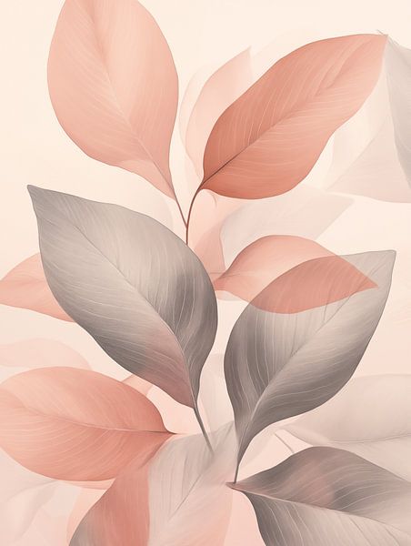 Botanische Atmosphäre von Schwarzer Kaffee