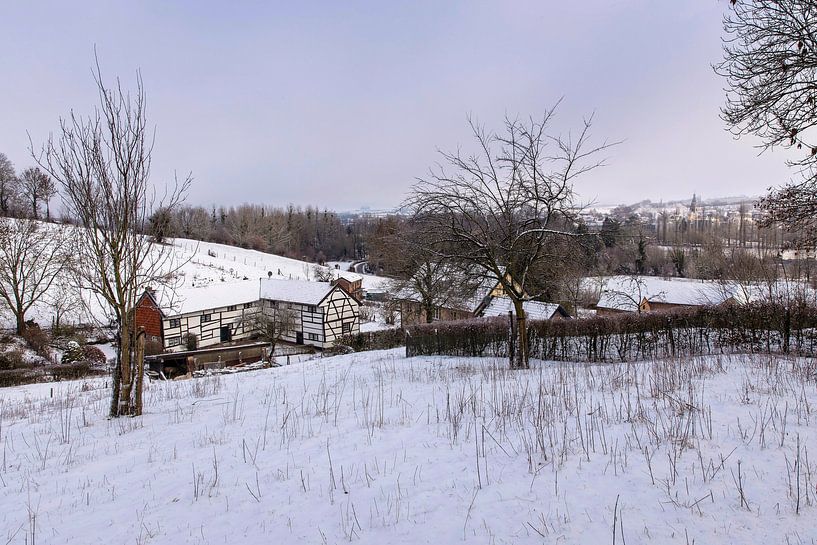 Half-timbered house in Beertsenhoven by Rob Boon