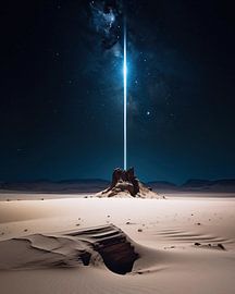Light show in the desert
