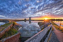 Mühle Nord, Ost. Texel. von Justin Sinner Photography (Fotograf auf Texel)