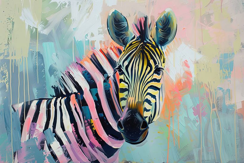 Zebra von Poster Art Shop