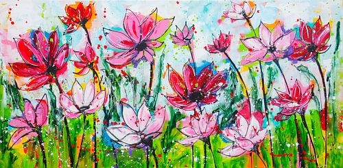 Kleurrijke Bloementuin