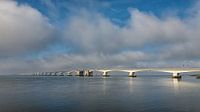 Zeelandbrug op een bewolkte dag  van Bram van Broekhoven thumbnail