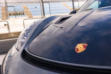 Porsche Cayman GT4RS sur le circuit d'Assen - Supertest de l'Autovisie