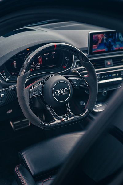 Audi RS4 ABT in einem Industriegebiet von Sebastiaan van 't Hoog