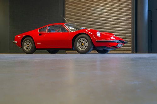 Ferrari Dino 246 GT klassischer italienischer Sportwagen von Sjoerd van der Wal Fotografie