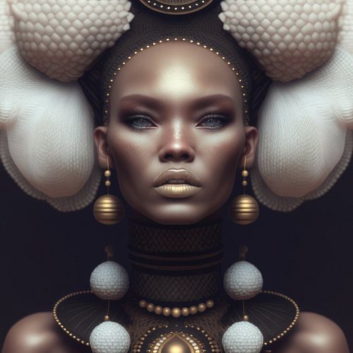 Portret "Queen of the earth"