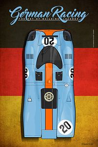 German Racing 917 G No.20 Blue-Orange