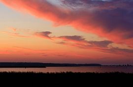 Ambiance du soir sur la mer Baltique à Peenemünde