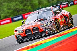 La BMW M4 LMGT3 sur le circuit de Spa-Francorchamps