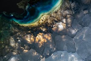 Eau turquoise | Photo abstraite | Fine Art