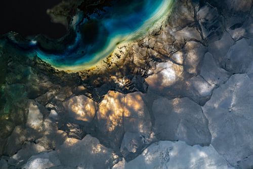 Turquoise Water | Abstracte foto | Fine Art