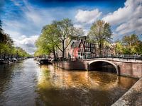 Schöne Szene in Amsterdam