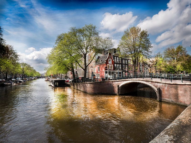 Lovely scene in Amsterdam by ina kleiman