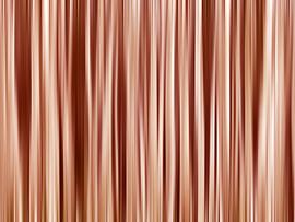 Linien (weiche Linien in Rot) von Caroline Lichthart