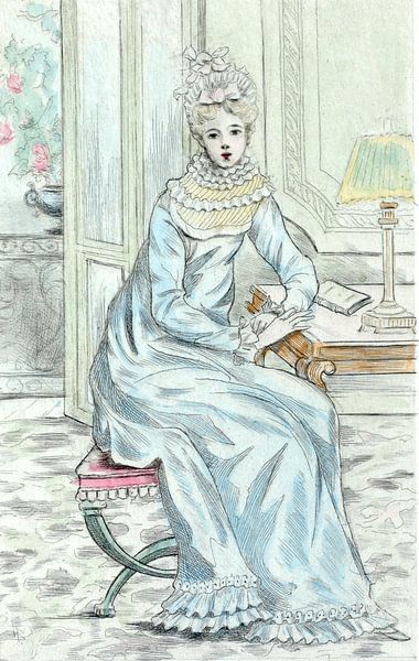 La mode dans le Paris du XIXe siècle, Henri Boutet, (1851 1919) par Liszt Collection