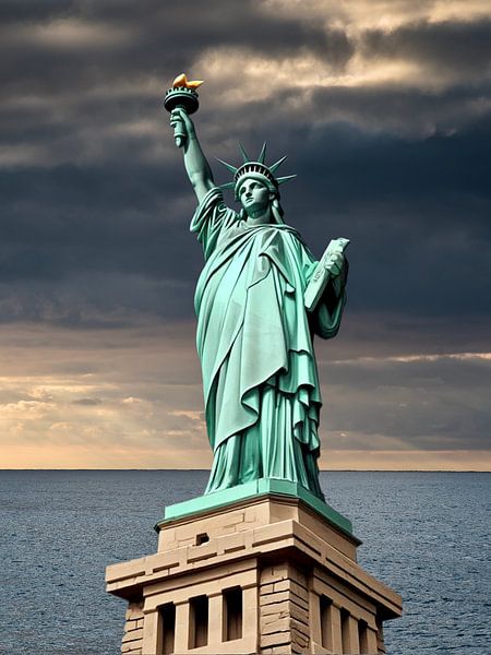 Freiheitsstatue New York von Hans Levendig (lev&dig fotografie)