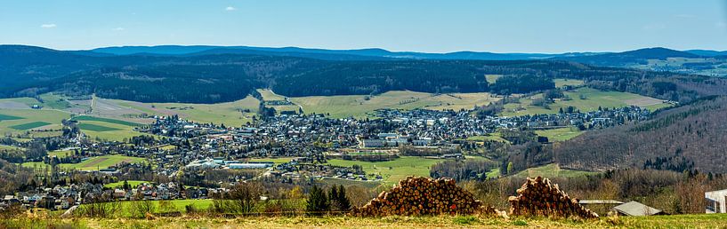 Landscape in the Erzgebirge by Johnny Flash