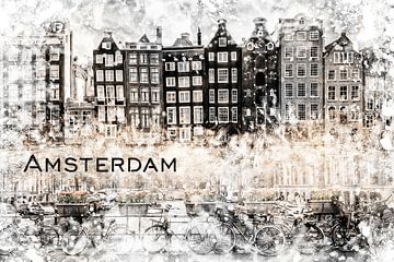 AMSTERDAM Collage by Melanie Viola