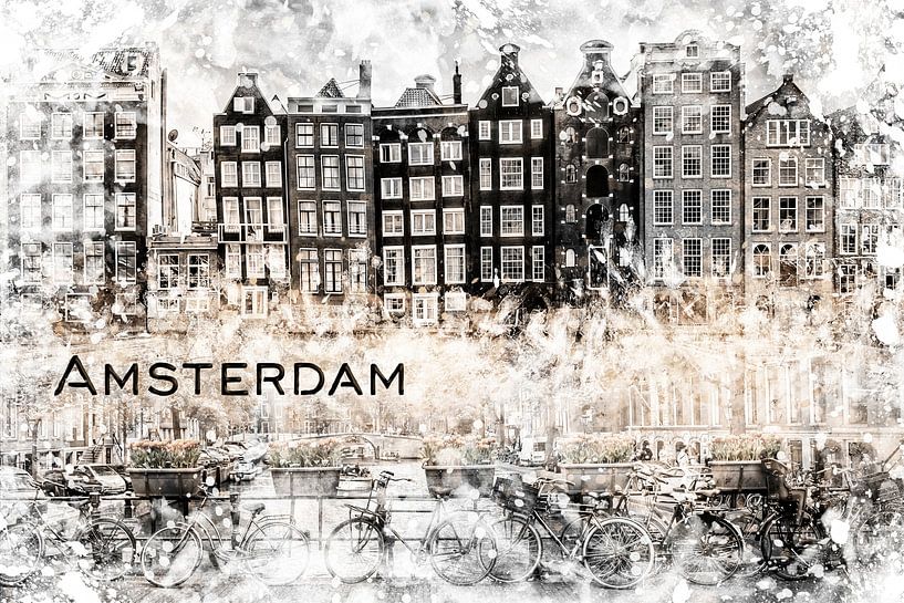 AMSTERDAM Collage van Melanie Viola