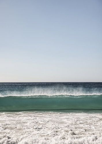 Ocean Landscape With Waves