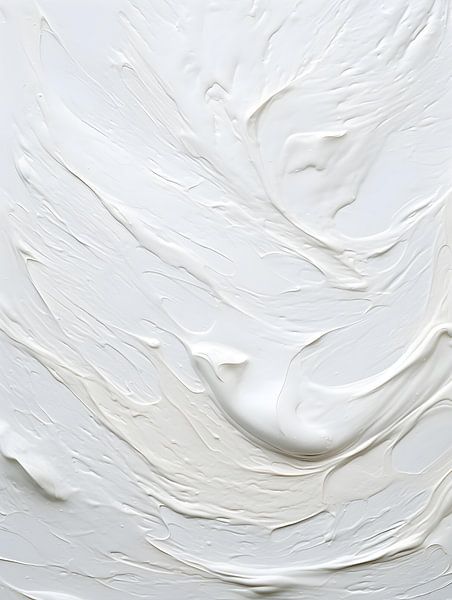 Flowing white structures in oil by drdigitaldesign