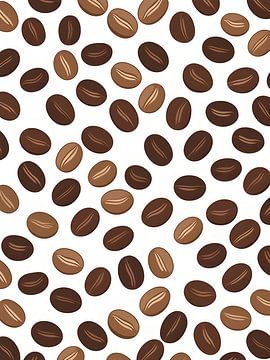 Coffee Bean Scatter by Giandra Safaraz