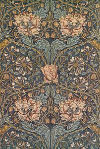 William Morris – Honeysuckle design (for chintz)