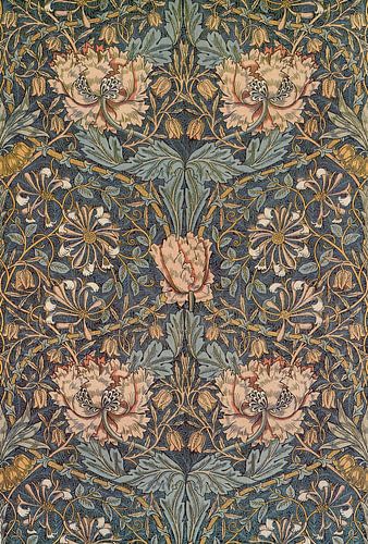 William Morris - Honeysuckle design (for chintz)