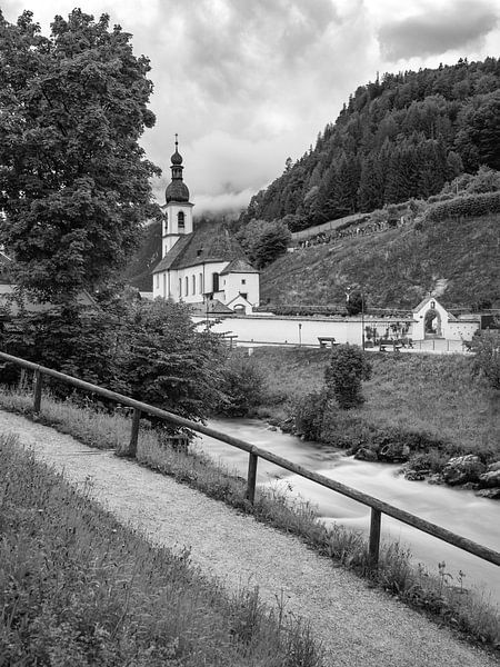 Church in Ramsau by Patrick van Lion