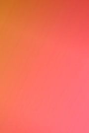 Neon art. Modern abstract minimalist art. Gradient in orange and pink by Dina Dankers