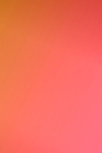 Neon kunst. Moderne abstracte minimalistische kunst. Verloop in oranje en roze