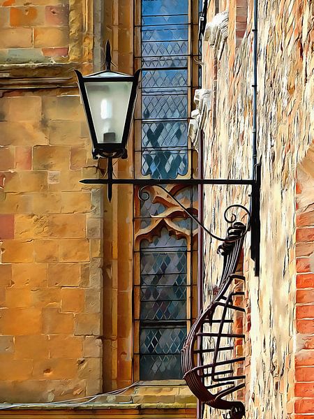Juxtaposition Pienza Tuscany by Dorothy Berry-Lound