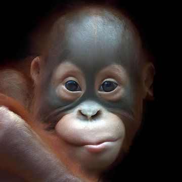 Orang-oetan jong van Jacco Hinke