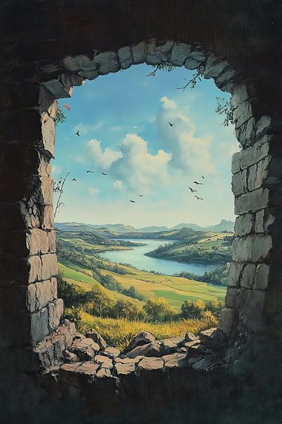 Portail de pierre par OMG Art