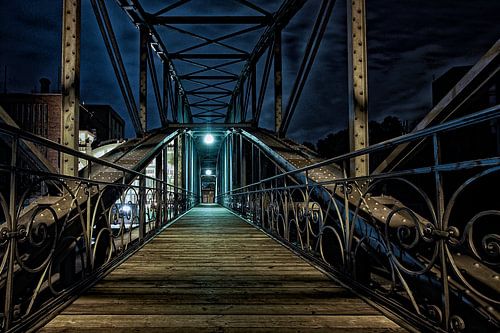 Bridge over river Spree in Berlin Germany