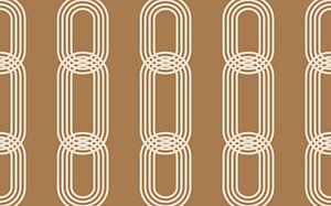 Japandi Braun Retro Abstrakt
