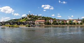 Würzburg - Alte Mainbrücke und Festung Marienberg von Frank Herrmann