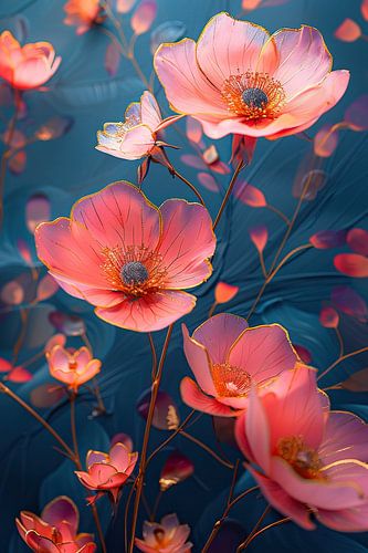 Roze Gedroogde Bloem | Dance in the Midnight Breeze