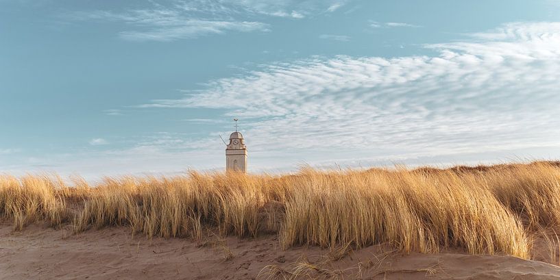 Witte kerk in Katwijk, panorama van Yanuschka | Fotografie Noordwijk