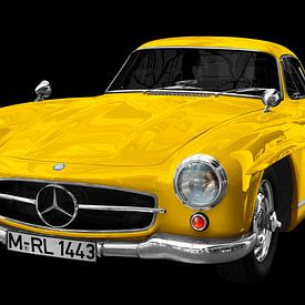Mercedes Benz 300 SL Gullwing (W 198) van aRi F. Huber