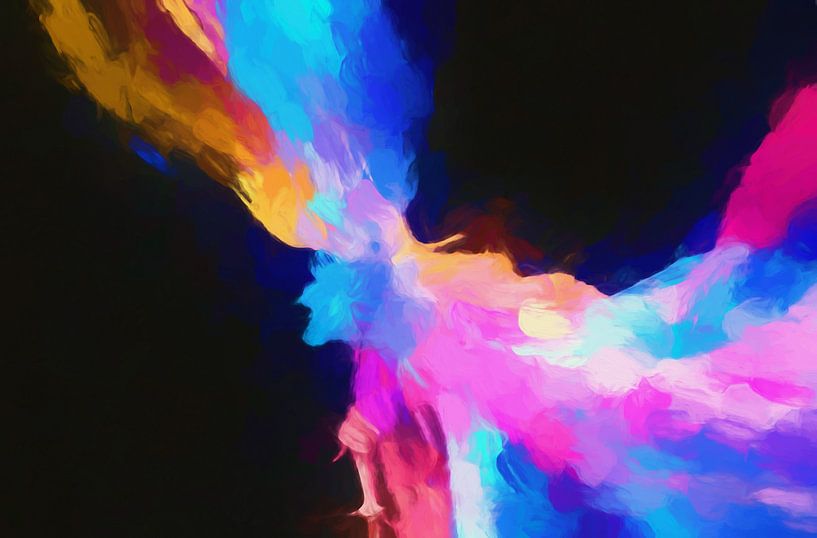 Abstract composition 1075 by Angel Estevez