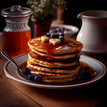 Amerikanische Pfannkuchen von Maarten Knops