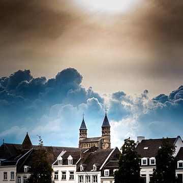 Maastricht, Atmospheric photo of Our Lady's Basilica