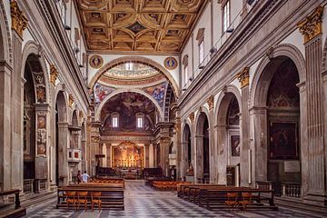 Interior of the Cathedral of Citta di Castello by Rob Boon