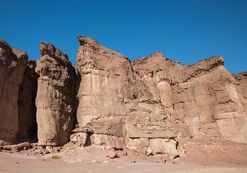 rotsformatie in timna nationaal park in israel van ChrisWillemsen