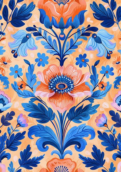 Vibrant Blooms by Liv ter Riet