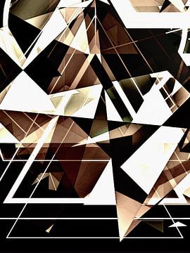 Zwevende driehoeken van Susanne Seidel